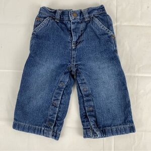 Vintage Nevada Blue Carpenter lined Denim Wide Leg Jeans Size 18lbs